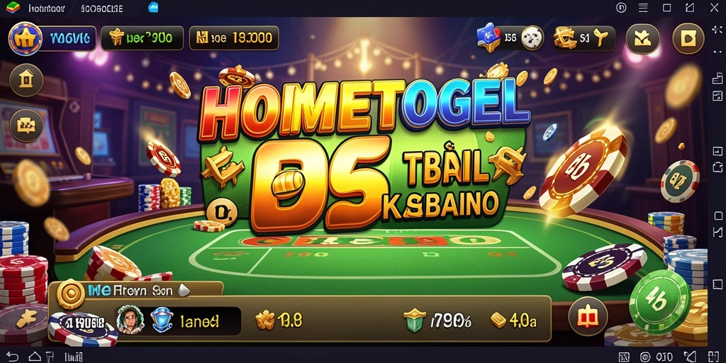 Tampilan gameplay menegangkan dari HOMETOGEL yang penuh dengan keseruan.