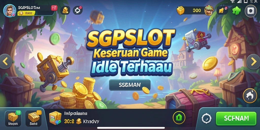 Tampilan screenshot gameplay SGPSLOT yang menarik dan penuh warna.
