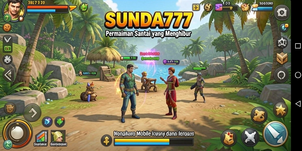 Tampilan screenshot SUNDA777 dengan gameplay menarik dan berwarna.