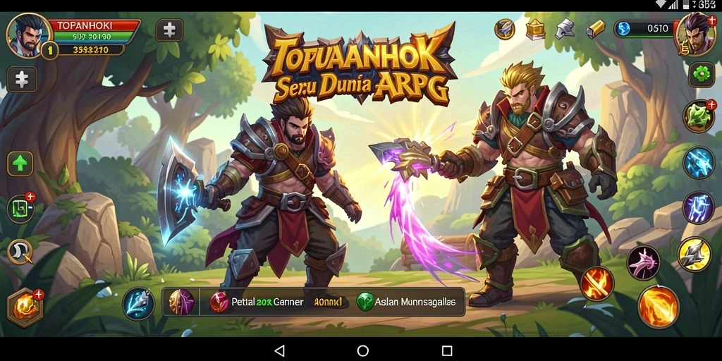 Tampilan gameplay seru di dunia <strong>TOPANHOKI</strong> yang menantang.